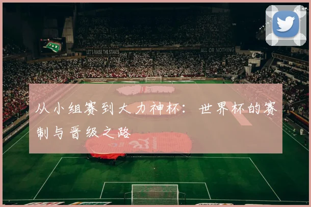 从小组赛到大力神杯:世界杯的赛制与晋级之路